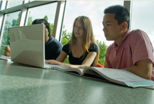 Figure 5: What should students enrolled in campus courses do online? Image: UBC Library