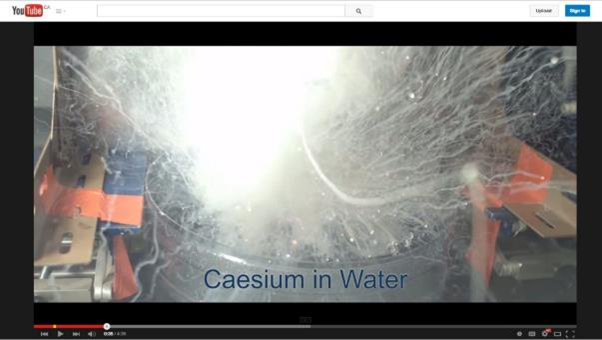 Is slow motion a unique characteristic of video? Image: Pouring mercury into liquid nitrogen: University of Nottingham