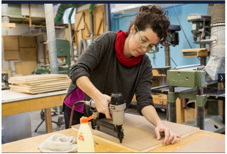 Concordia University wood shop